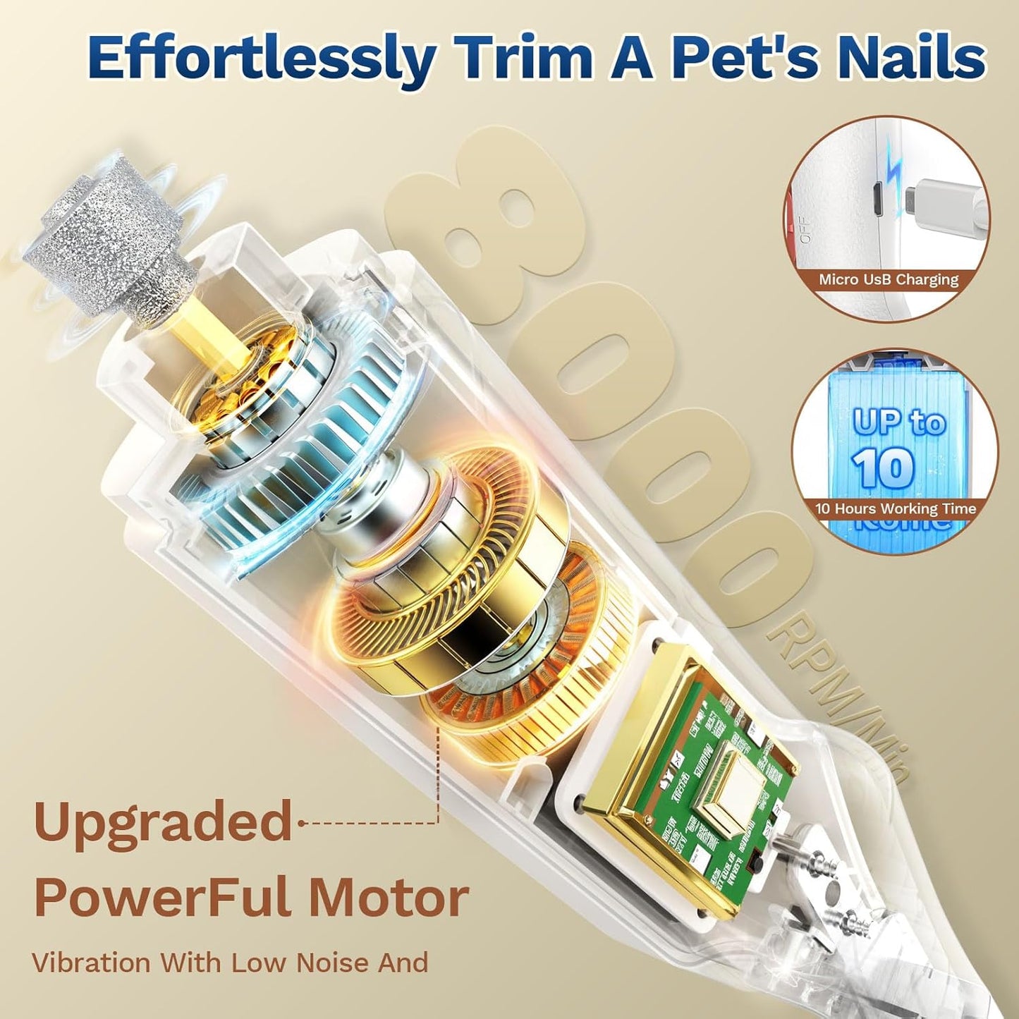 2-IN-1 CAT NAIL CLIPPER & GRINDER