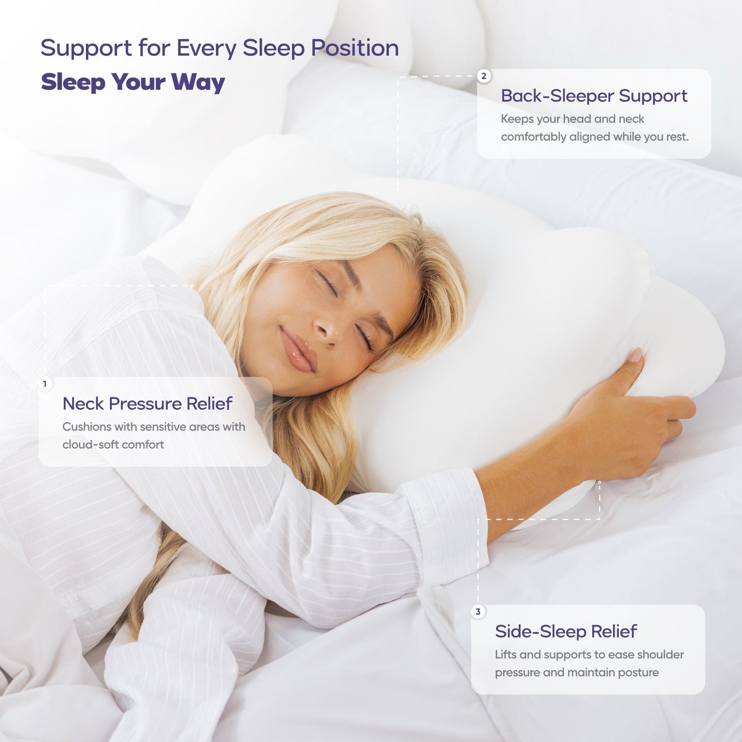 CloudAlign Pillow